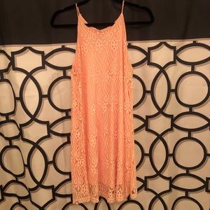3/$20 Light Pink Lace Style Dress